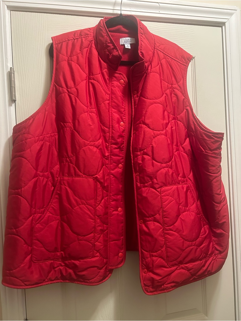 Women’s Plus Size Croft & Barrow Quilted Vest. Size 3x